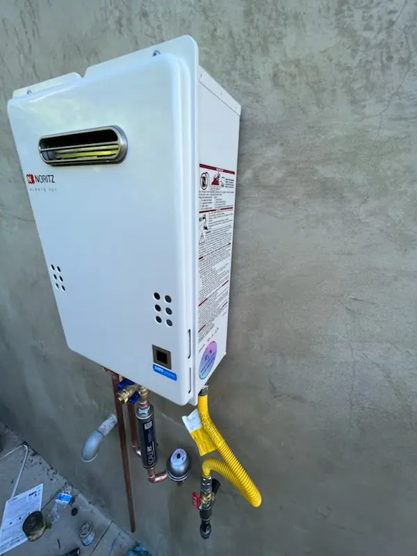 Tankless water heater installation for North Royalton homes
